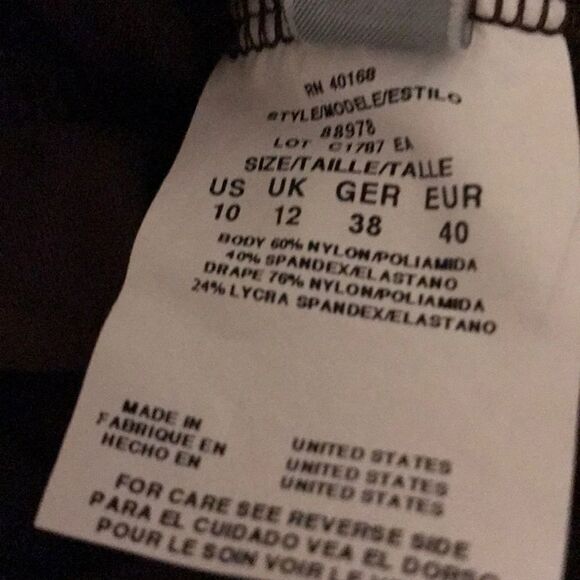 MagicSuit Women's Brown Ruched Buckled Front Stretch One Piece Swimsuit Size 10 - Picture 8 of 9